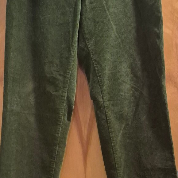 Bugatti 1040 Green Corduroy Pants Chino Style - Picture 12 of 16